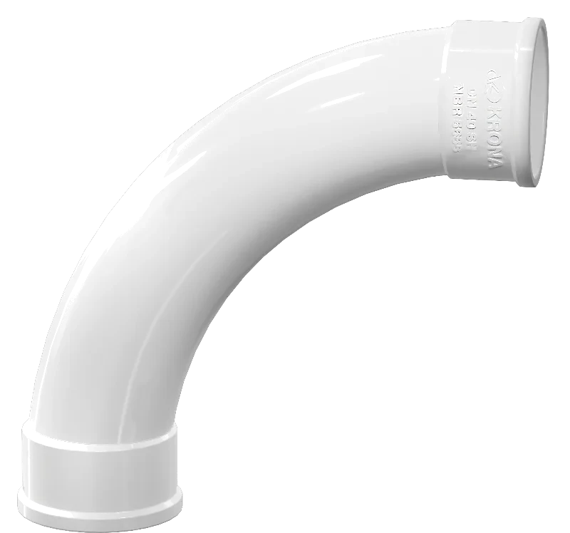 KRONA-633/-CURVA 90 LONGA P/ESGOTO SECUNDARIO DN