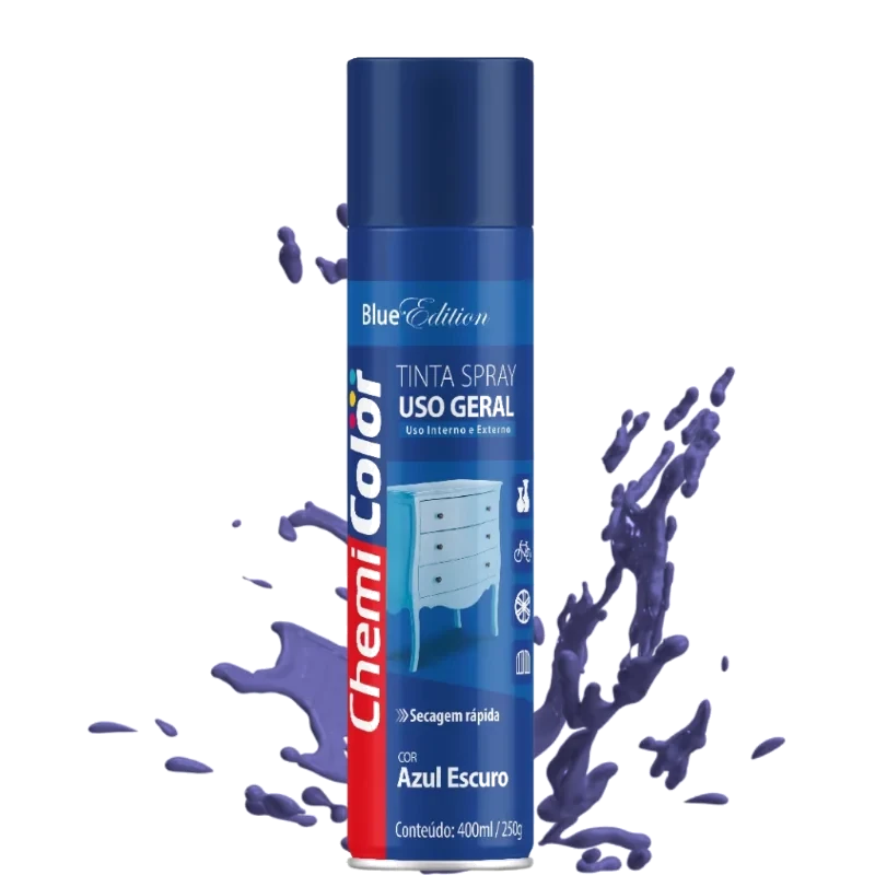 TINTA CHEMICOLOR 400ML U.G AZUL ESCURO - CHEMICOLO