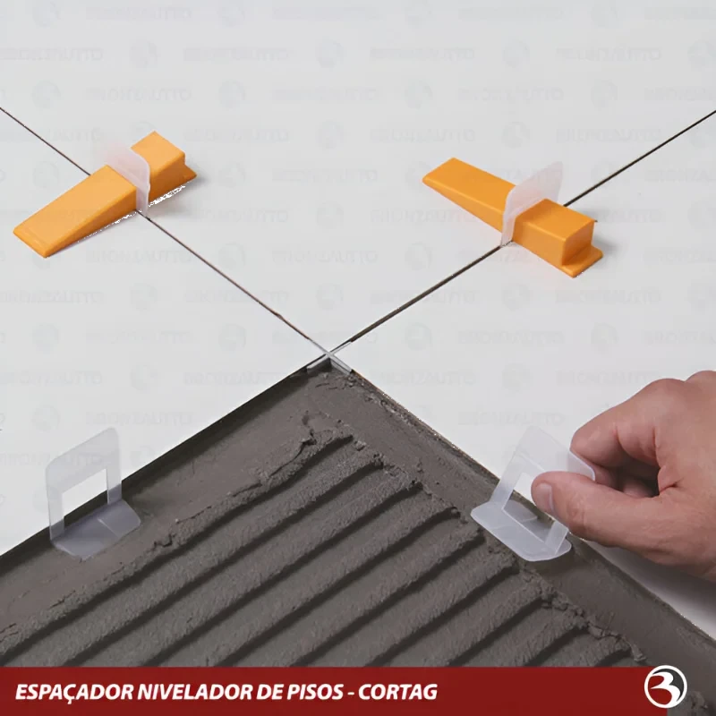 ESPACADOR PISO NIVELADOR DEPLAST 1,0MM C/50