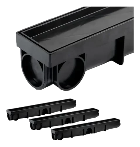 REBOUCAS-RALO OCULTO SIFONADO PRETO 150 X 150MM