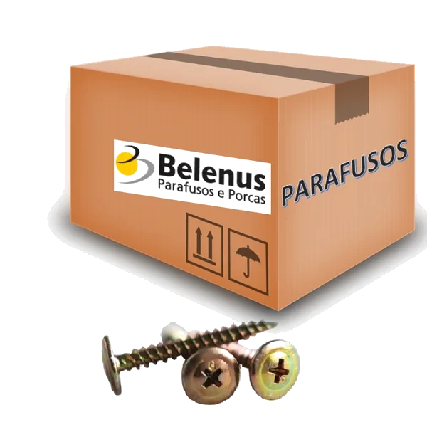 PARAFUSO CHIPBOARD FLANGEADO 5.0 X 60 C/02 BELENUS