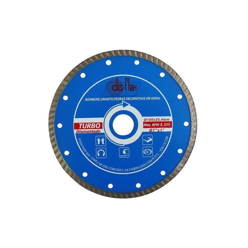 DISCO DIAMANTADO DISFLEX TURBO 180X25.4MM-DIS-FLEX