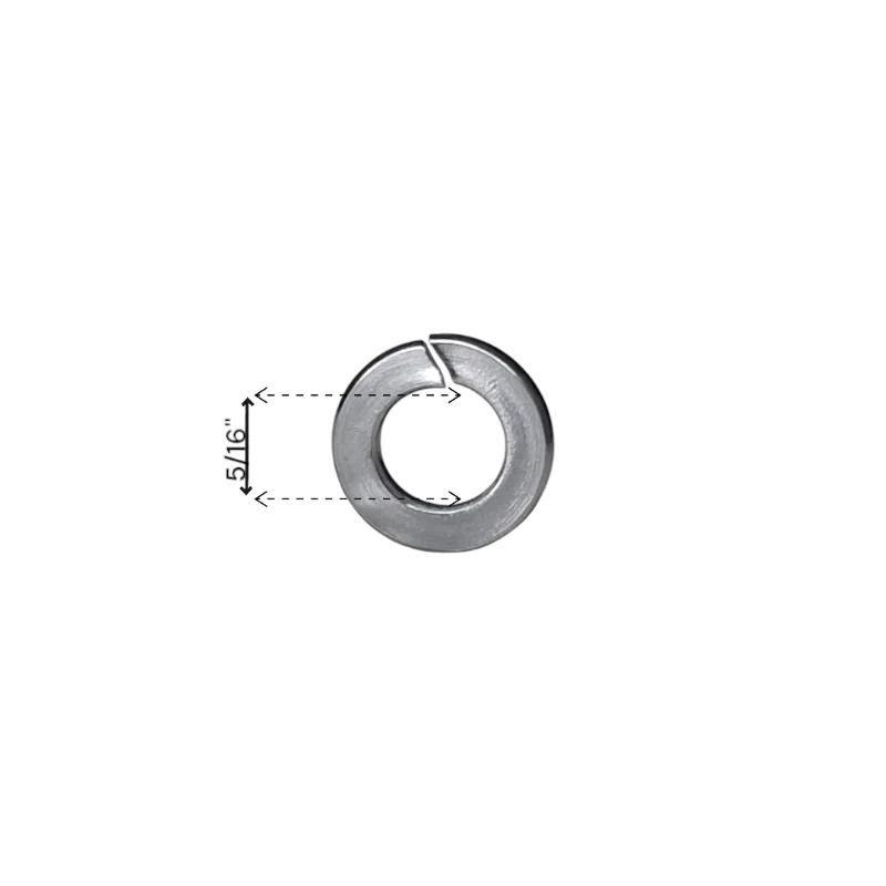 ARRUELA PRESSAO POLIDA-E 5/16 C/1000-CISER/REX