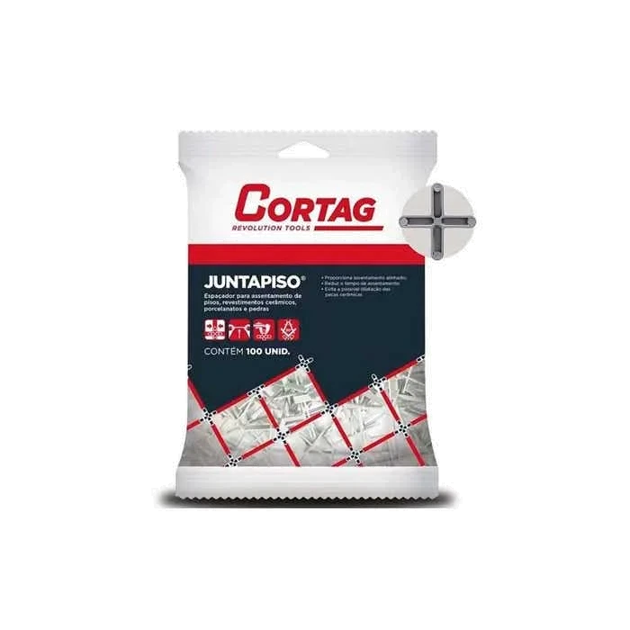 CORTAG-ESPACADOR DE PISO CRUZETA 5MM C/100