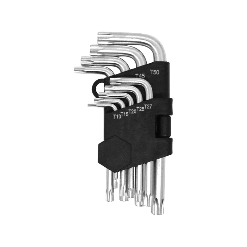 JOGO DE CHAVE TORX WESTERN DOBRAVEL 2,4 A 6,3  08PC
