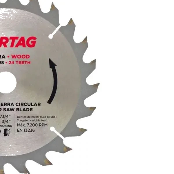 STANLEY-DISCO SERRA CIRCULAR 7.1/4" 24D- STA7737