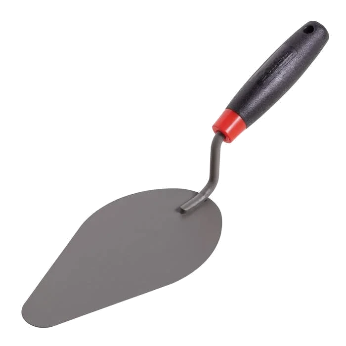 CORTAG-COLHER DE PEDREIRO OVAL 7" C/EMBORRACHAD
