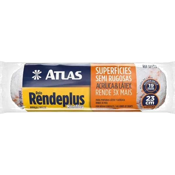 ROLO DE PINTURA RENDEPLUS MICROFIBRA 23CM 327/23 -