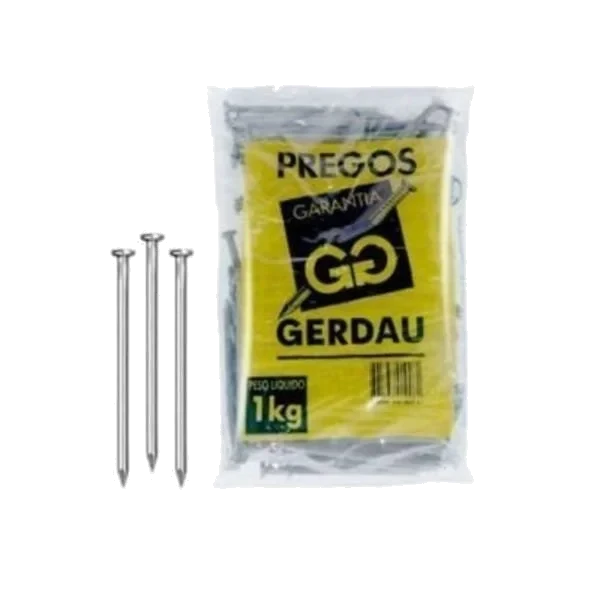 PREGO C/CABECA 17 X 21 POLIDO GERDAU