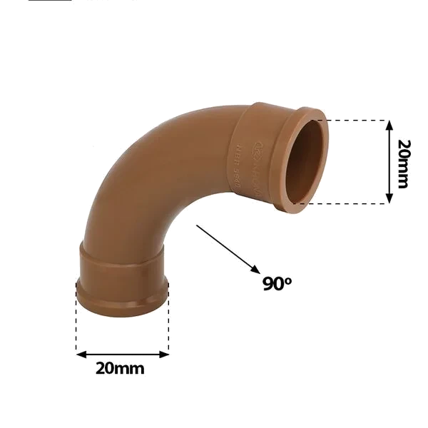 KRONA-406/-CURVA 90 SOLDAVEL 20MM C/20