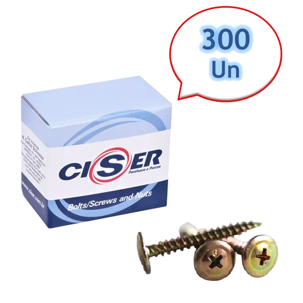 PARAFUSO CHIPBOARD FLANGEADO 4.5 X 30-CISER C/5