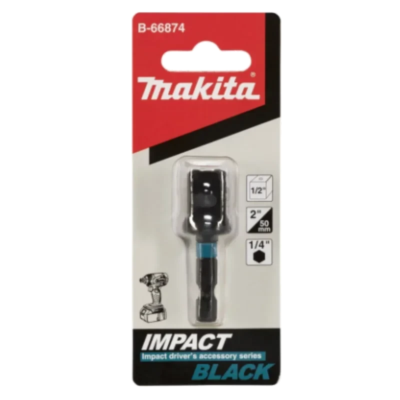 ADAPTADOR SOQUETE 1/4 X 1/2 MAKITA