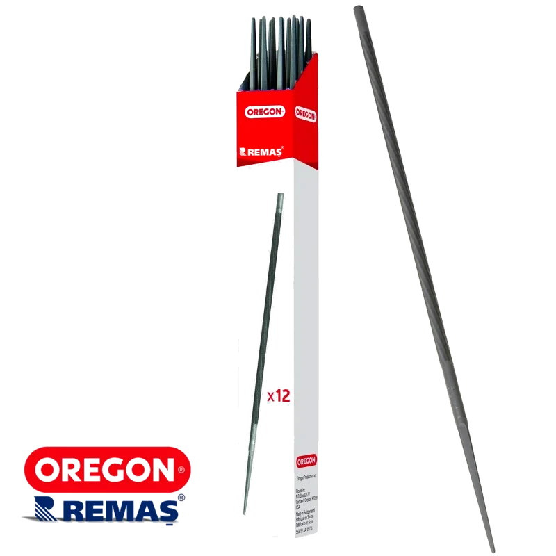 LIMA OREGON REDONDA 7/32" 5,56MM - OREGON C/12