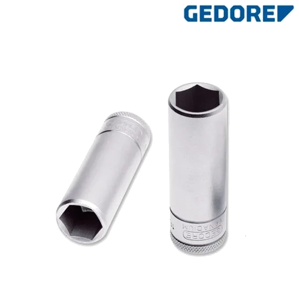 SOQUETE SEXTAVADO LONGO 19MM ENCAIXE 1/2" GEDORE