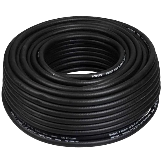 MANGUEIRA PLASTIC PT500 TR PRETO-E 3/4" C/50 METROS