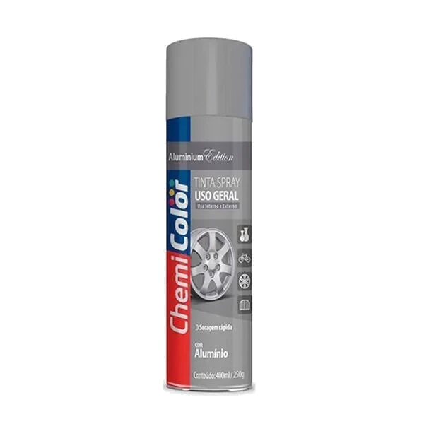 TINTA CHEMICOLOR 400ML U.G ALUMINIO - CHEMICOLOR