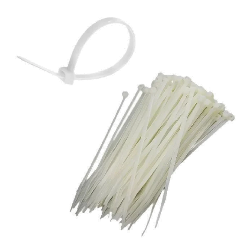 ABRACADEIRA NYLON JOMARCA 3,6 X 150 C/100 BRANCA