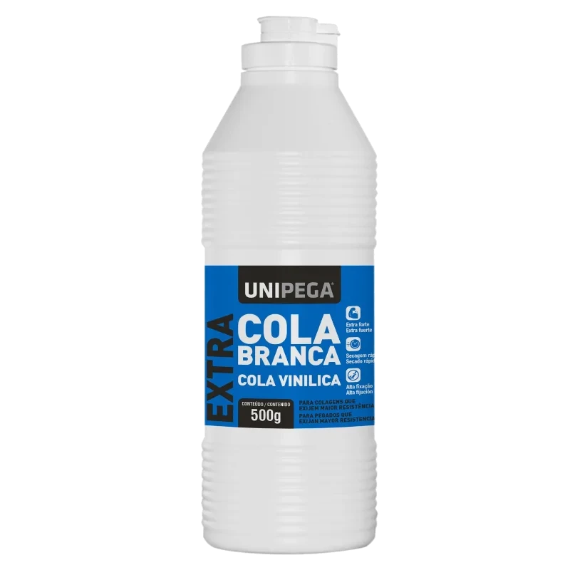 UNIPEGA COLA EXTRA BRANCA 1KG C/6 UNIPEGA