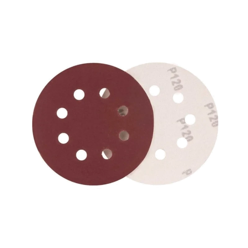 DISCO DE LIXA PLUMA BRANCO 125MM 120-DIS-FLEX - 0802