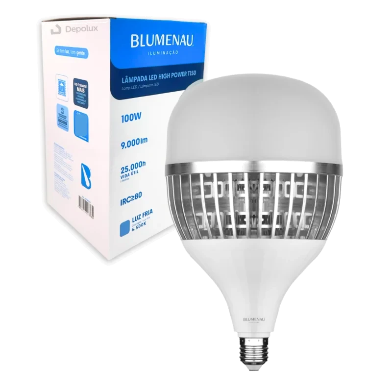 BLUMENAU-LAMPADA LED HIGH POWER T150 E27-100W 900