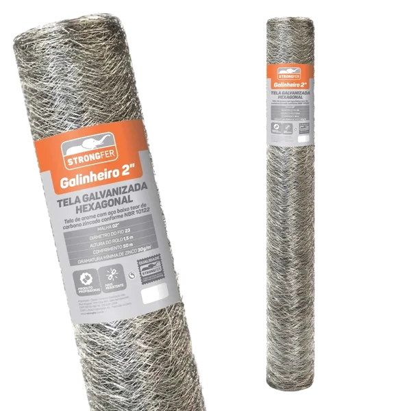 TELA HEX GALINHEIRO 2"X23X1,8X50M- VONDER