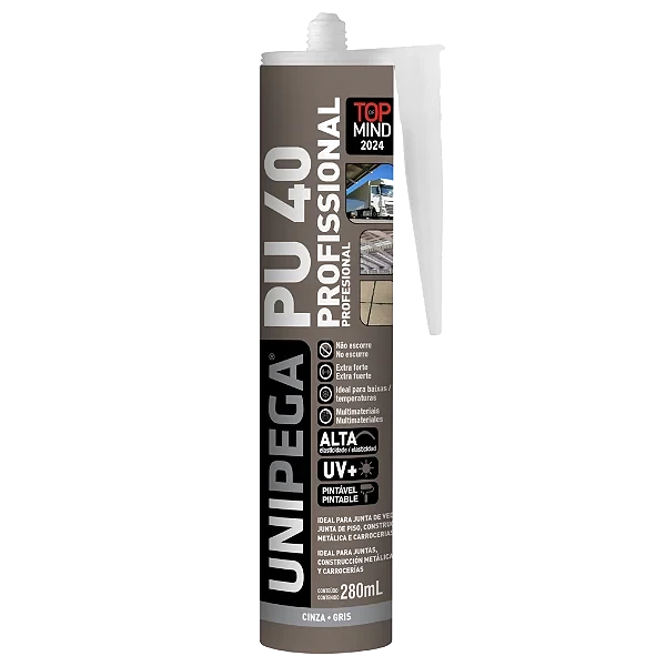 UNIPEGA PU 40 CINZA 400GR C/12 - UNIPEGA