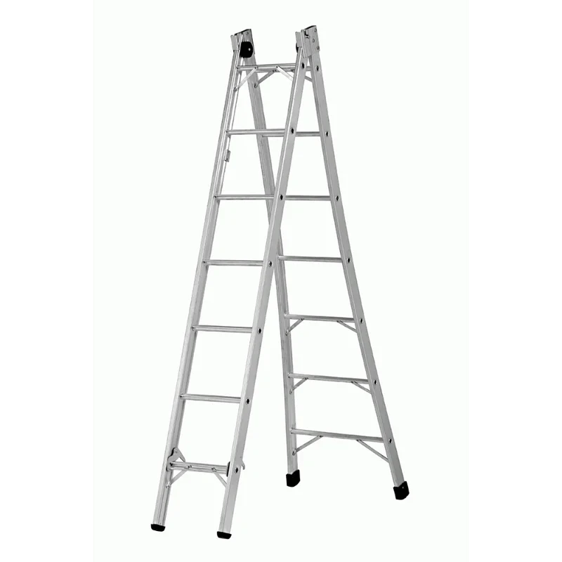 ESCADA EXTENSIVA DE ALUMINIO 13 DEGRAUS 3,86MX6,78