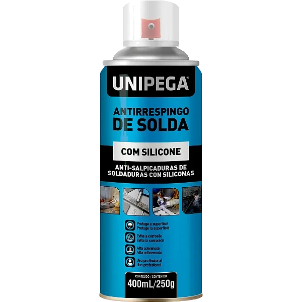 UNIPEGA ANTIRRESPINGO COM SILICONE 400ML/250G-C/12