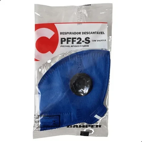 RESPIRADOR PFF2 COM VALVULA C/100