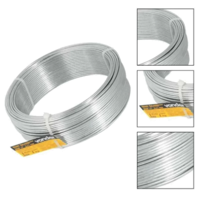 ARAME GALV.COMERCIAL BWG 14 2,11MM C/01KG- VONDER