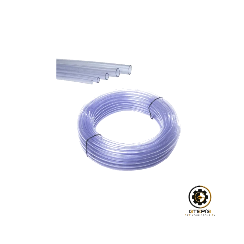 MANGUEIRA PLASTIC CRISTAL-A 1/4" X 1,0MM C/50 METROS
