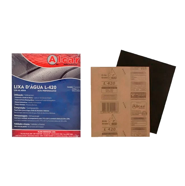 LIXA DE MASSA ALCAR.120 C/25 - GERAL