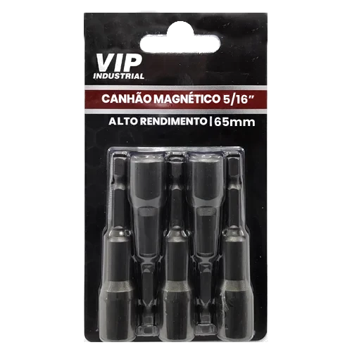 SOQUETE CANHAO MAGNETICO P/APARAFUSAD-D 7/16X65M