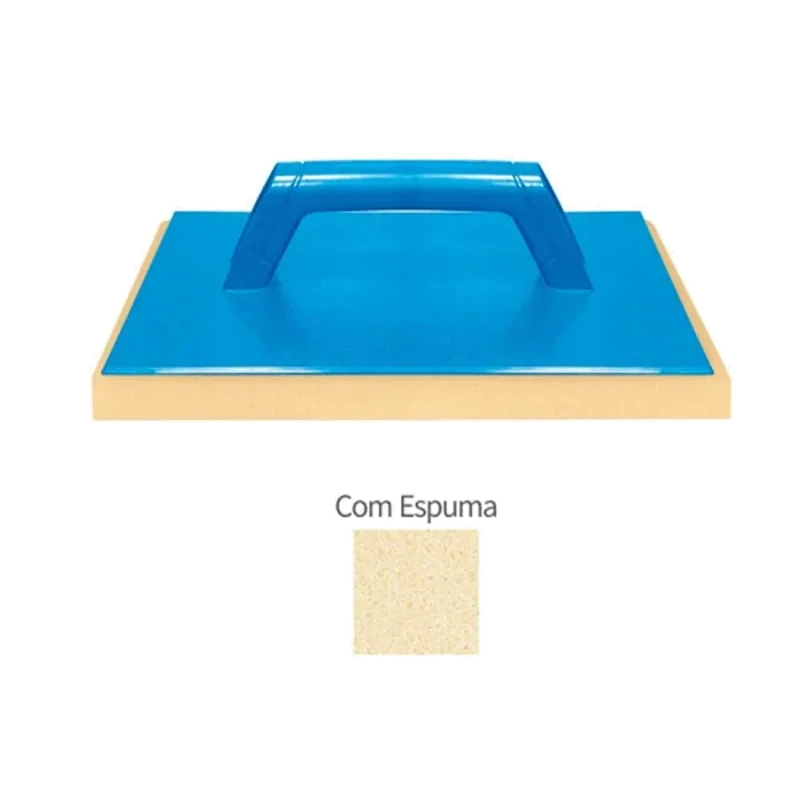 DESEMPENADEIRA PLASUNI AZUL 17 X 30 C/ESPUMA
