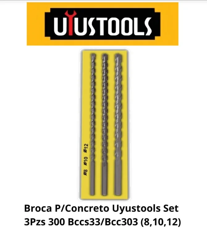IRWIN-BROCA P/CONCRETO 8.00MM C/10
