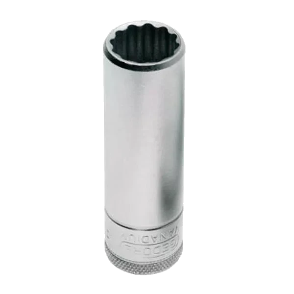 SOQUETE ESTRIADO 14MM ENCAIXE 1/2" GEDORE RED