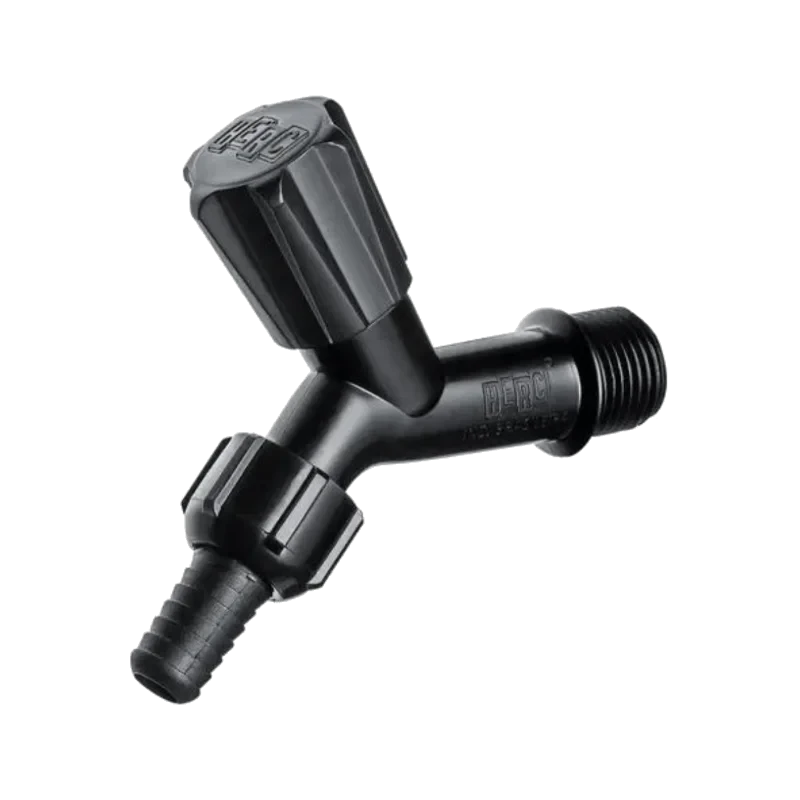 KRONA-786/-TORNEIRA PARA JARDIM SLIM PRETA 1/2-3/4  C