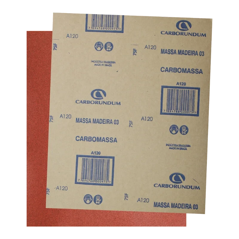 LIXA  MASSA MADEIRA GR120 225 X 275 WORKER - GERAL