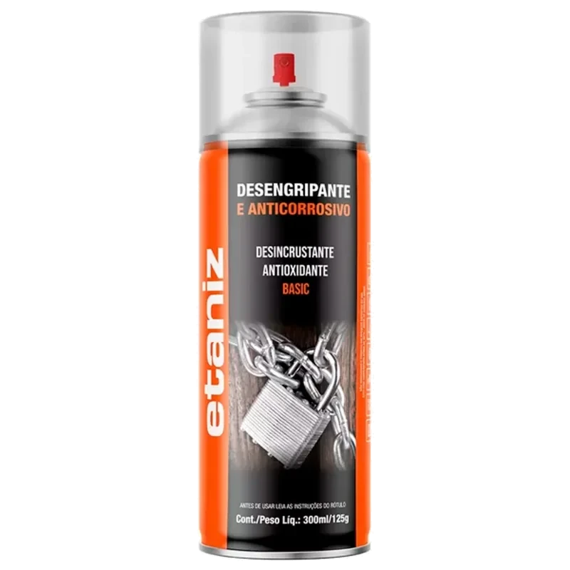 DESENGRIPANTE E ANTICORROSIVO 150G/300ML - ETANIZ
