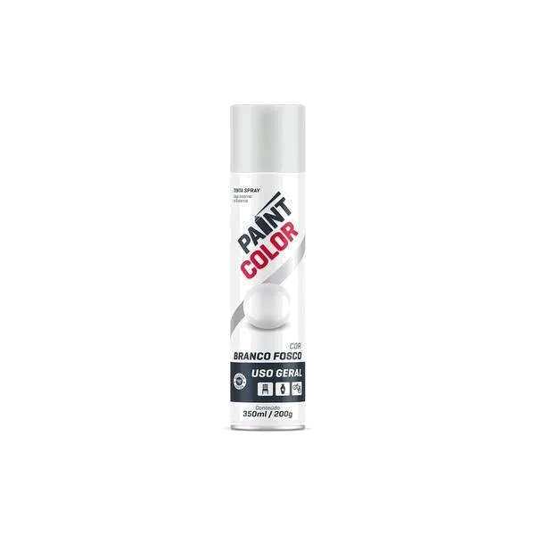 TINTA PAINTCOLOR 250ML U.G BRANCO FOSCO