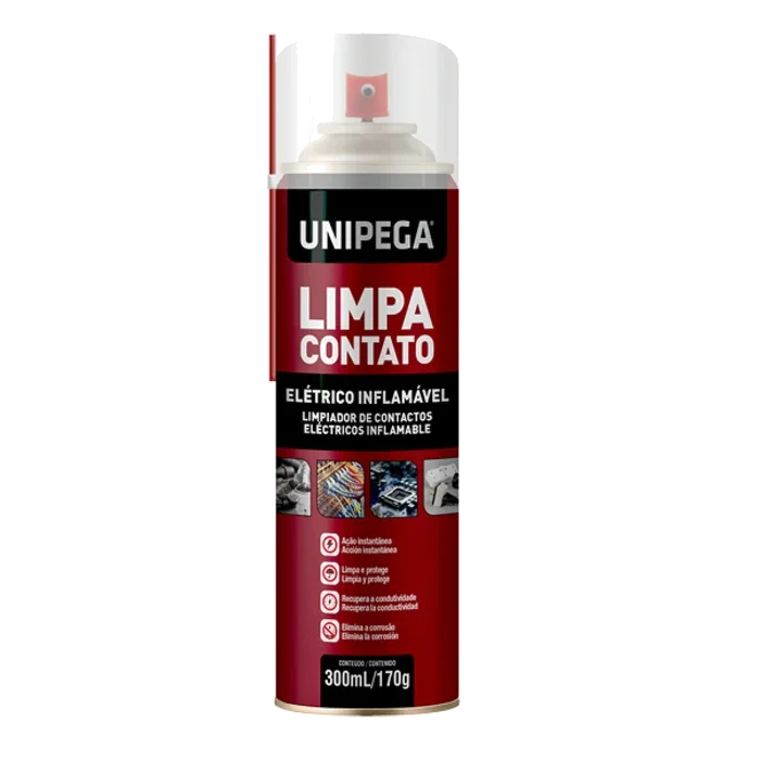 UNIPEGA LIMPA CONTATO300ML/170G -C/12 UNIPEGA