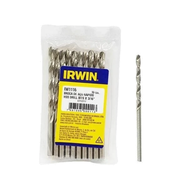 BROCA ACO RAPIDO IRWIN A 3/16 SNF - GERAL