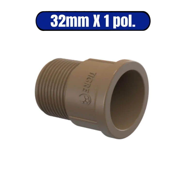 KRONA-332/-ADAPTADOR SOLDAVEL CURTO 32MM X 1 C/25
