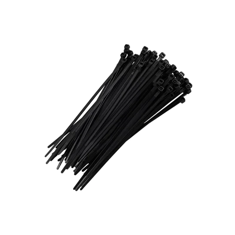 ABRACADEIRA NYLON JOMARCA 4,8 X 400 C/100 PRETA