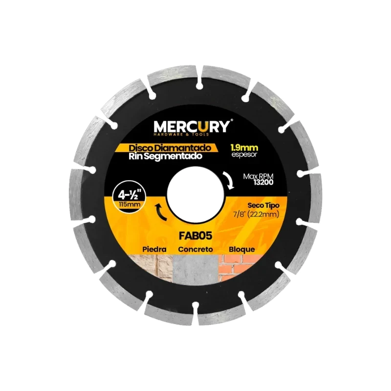 DISCO DIAMANTADO DISFLEX SEGMENTADO 115X20MM-DIS
