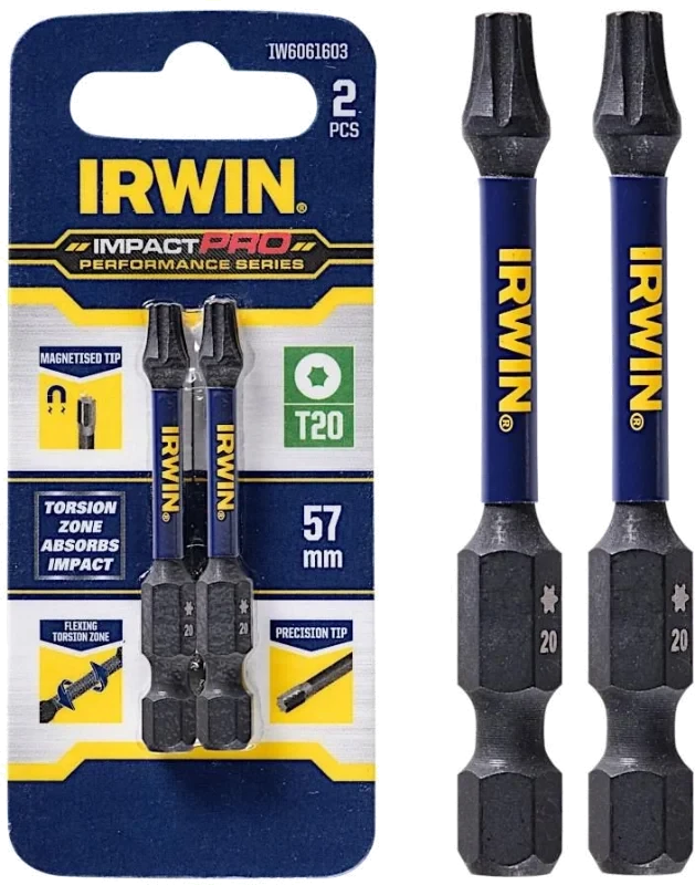 IRWIN-CHAVE TORX L 57MM X T20