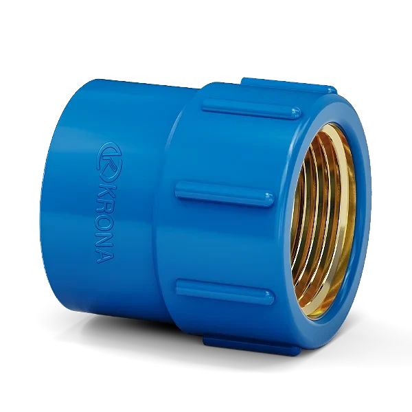 KRONA-503/-LUVA AZUL C/BUCHA LATAO 25MM X 1/2 C/20