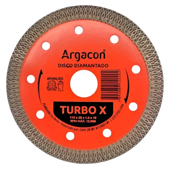 IRWIN-DISCO DIAMANTADO TURBO PORCELANATO 8" 200MM