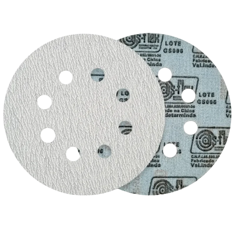 DISCO DE LIXA PLUMA BRANCO 125MM 040-DIS-FLEX - 0800