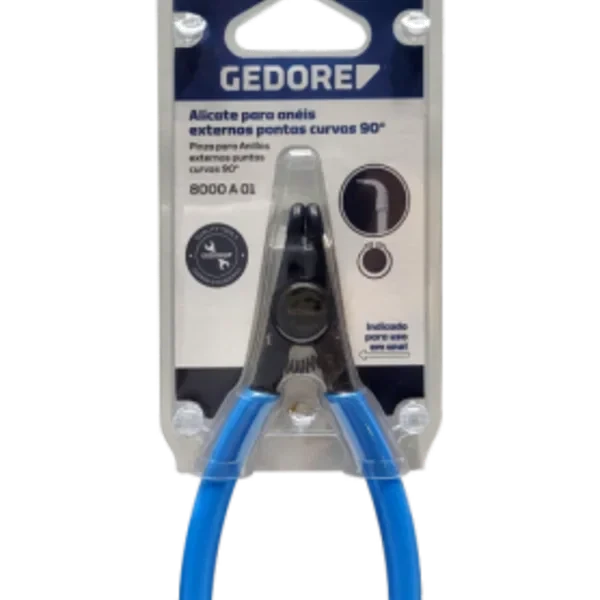 ALICATE P/ANEIS EXTERNOS PONTAS CURVAS GEDORE RE